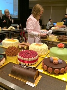 Cake Set up 80 Cakes for jacques Pepin