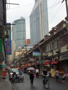 Shanghai Longtang or Lane up clos