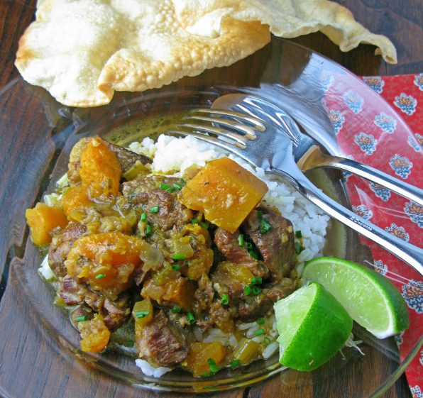 Lamb and Butternut Squash Curry