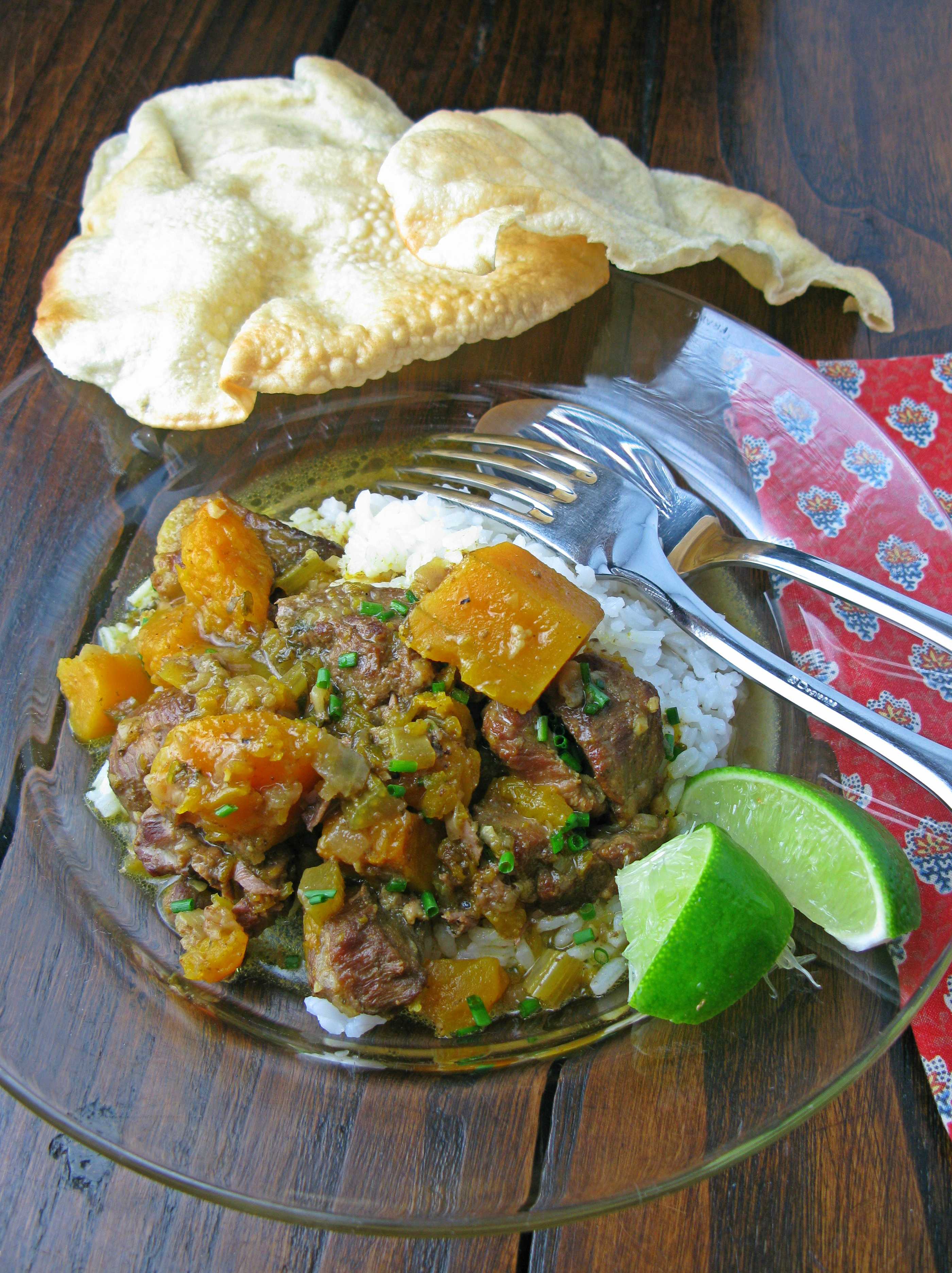 Lamb and Butternut Squash Curry