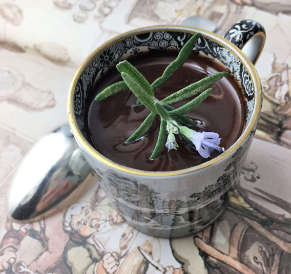 Chocolate Rosemary Cream