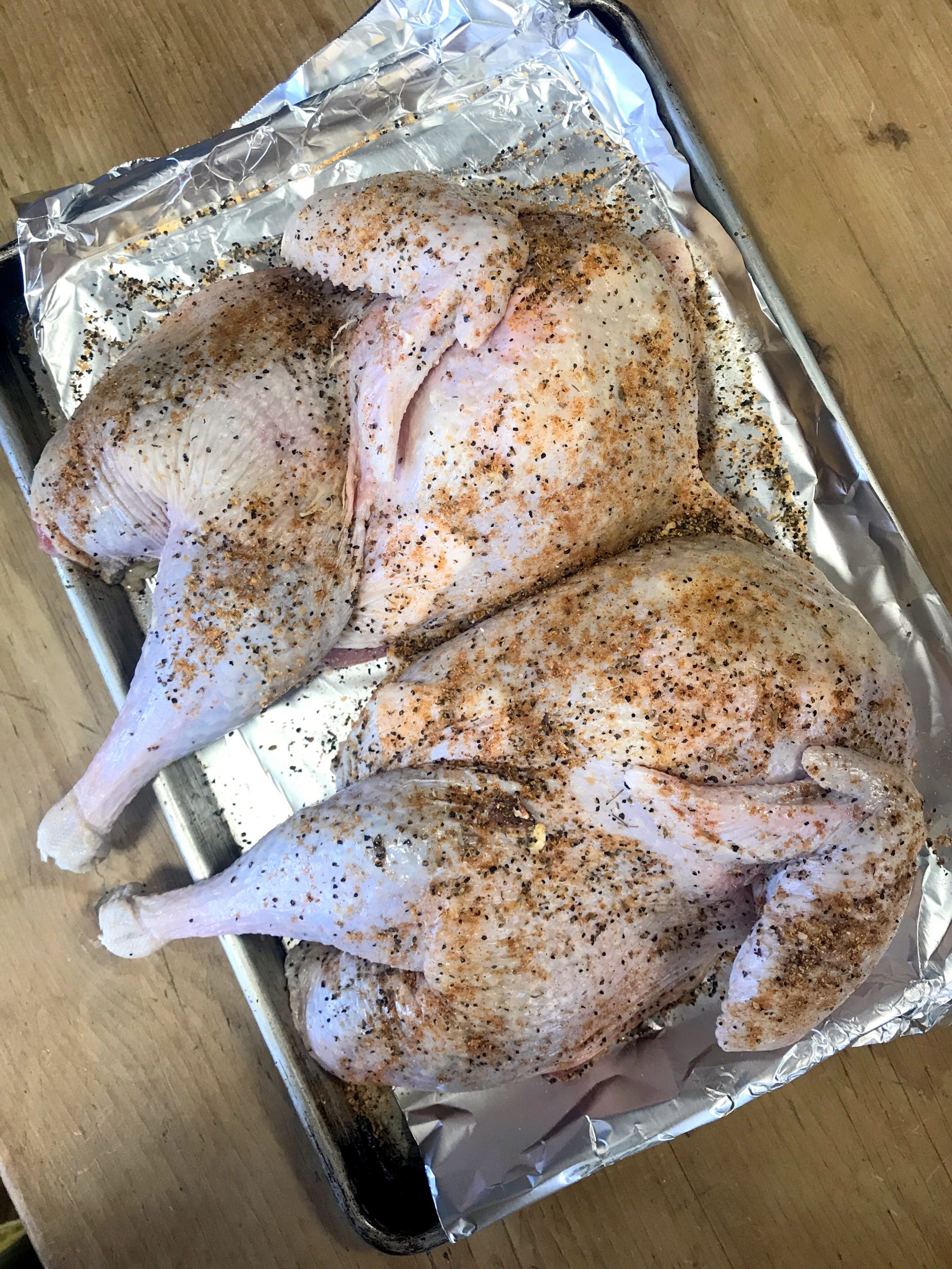 Oven BBQ Smoked Turkey