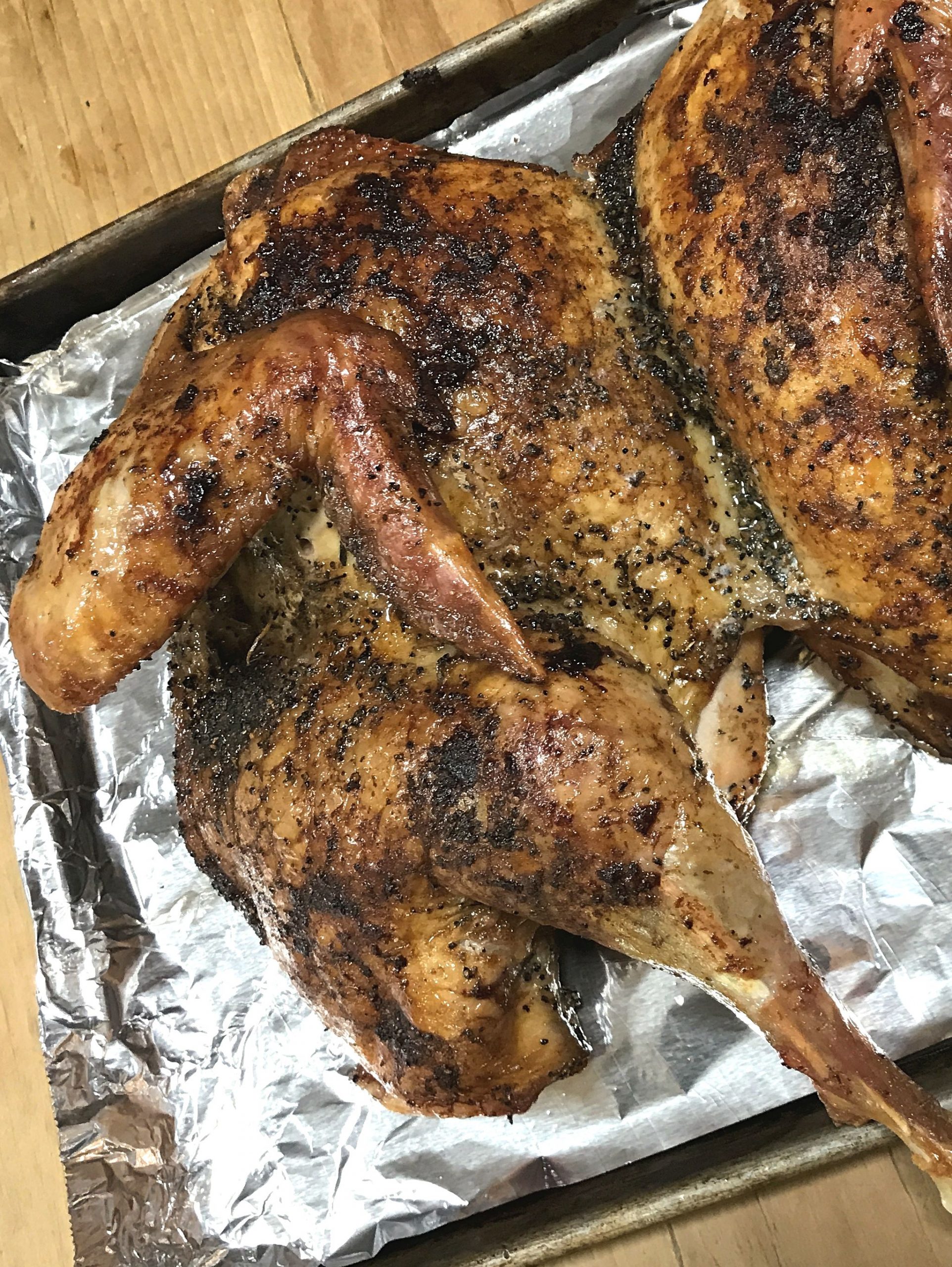 Oven BBQ Smoked Turkey