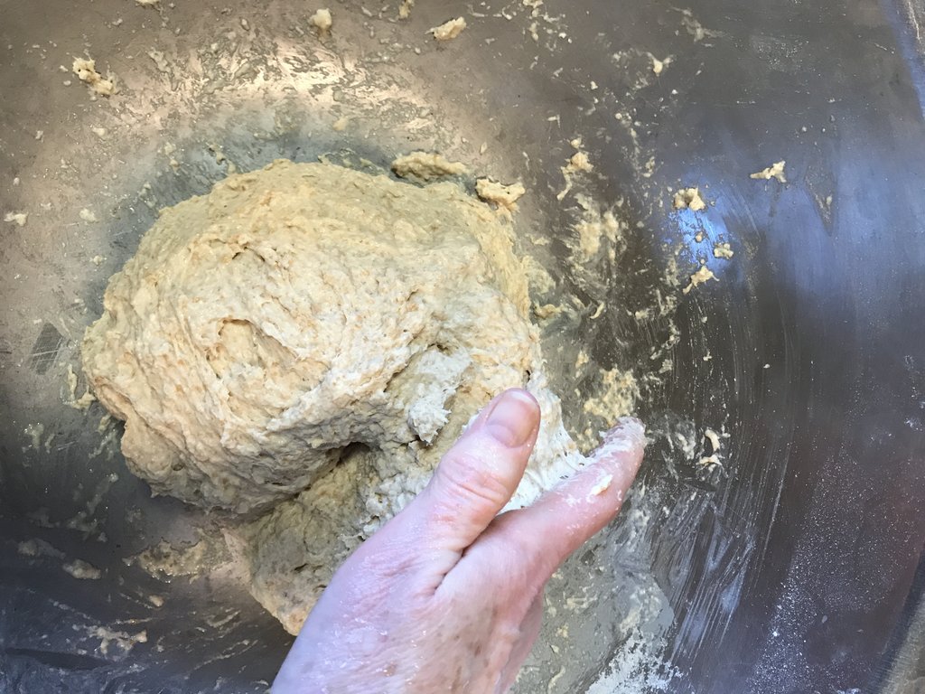 11 the sticky soft dough
