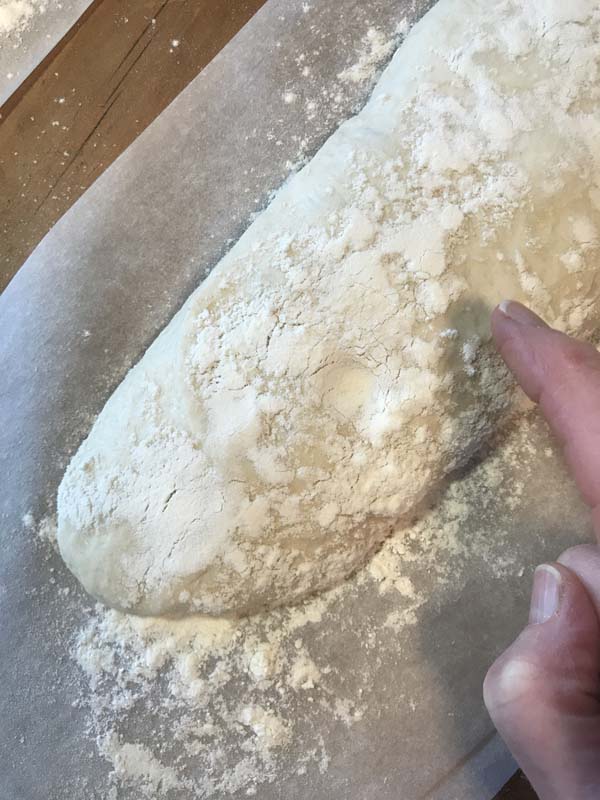 Dough proofed