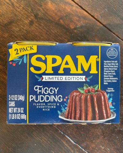 Limited Edition Figgy Pudding Spam – I tried it, so you don’t have to