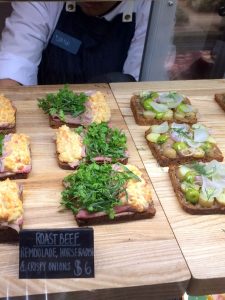 Open Faced Sandwiches at Great Northern Food Hallropp