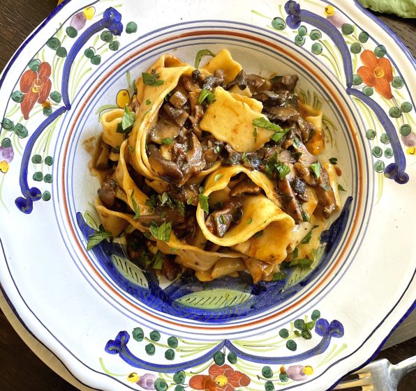 Pappardelle with Wild Mushrooms